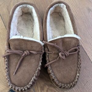 BearPaw Brown Kids Slippers